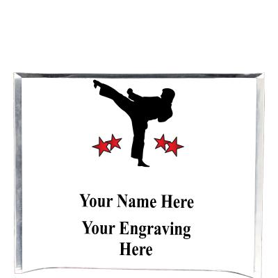 7"X5" YOUR LOGO CURVA ACRYLIC