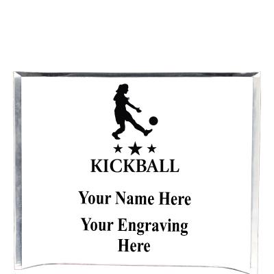 7"X5" YOUR LOGO CURVA ACRYLIC