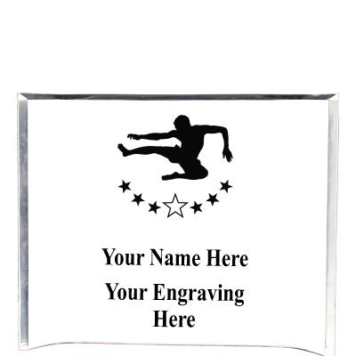 7"X5" YOUR LOGO CURVA ACRYLIC