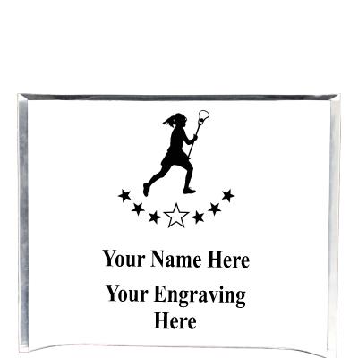 7"X5" YOUR LOGO CURVA ACRYLIC