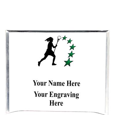 7"X5" YOUR LOGO CURVA ACRYLIC