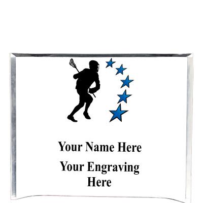 7"X5" YOUR LOGO CURVA ACRYLIC