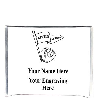 7"X5" YOUR LOGO CURVA ACRYLIC