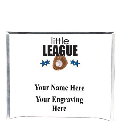 7"X5" YOUR LOGO CURVA ACRYLIC