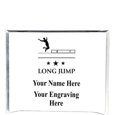 7"X5" YOUR LOGO CURVA ACRYLIC