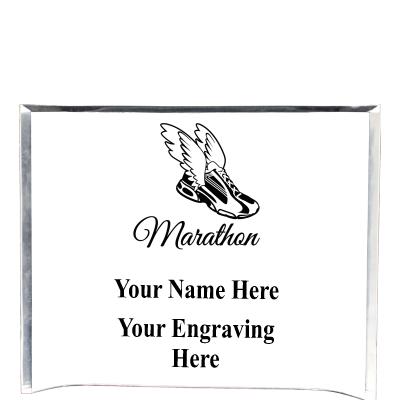 7"X5" YOUR LOGO CURVA ACRYLIC