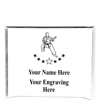 7"X5" YOUR LOGO CURVA ACRYLIC