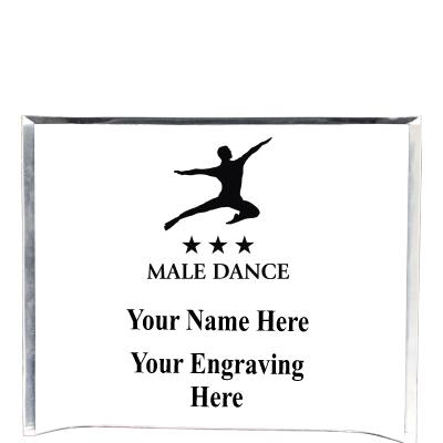 7"X5" YOUR LOGO CURVA ACRYLIC