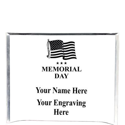 7"X5" YOUR LOGO CURVA ACRYLIC