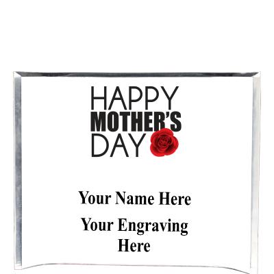 7"X5" YOUR LOGO CURVA ACRYLIC