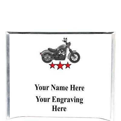 7"X5" YOUR LOGO CURVA ACRYLIC