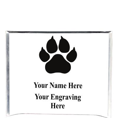 7"X5" YOUR LOGO CURVA ACRYLIC