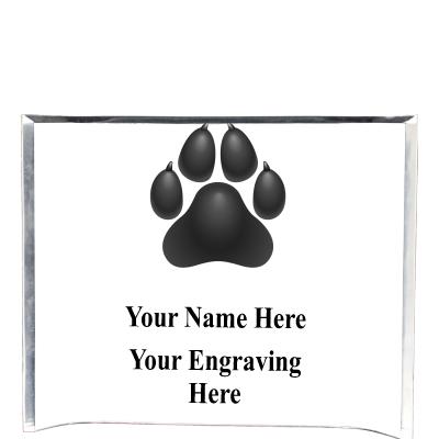 7"X5" YOUR LOGO CURVA ACRYLIC