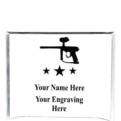 7"X5" YOUR LOGO CURVA ACRYLIC