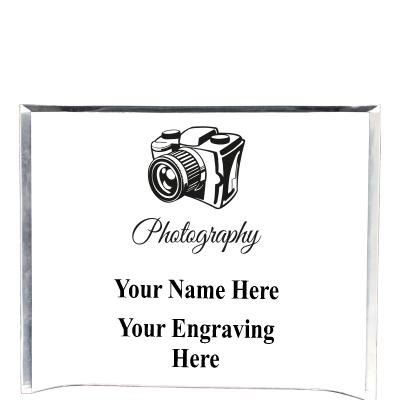 7"X5" YOUR LOGO CURVA ACRYLIC