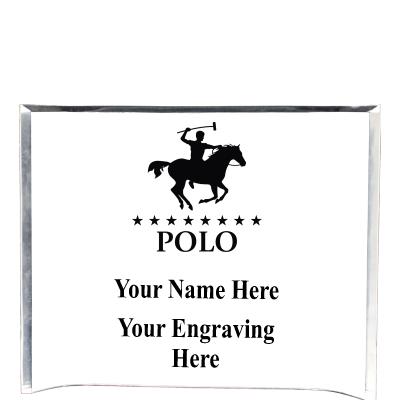 7"X5" YOUR LOGO CURVA ACRYLIC
