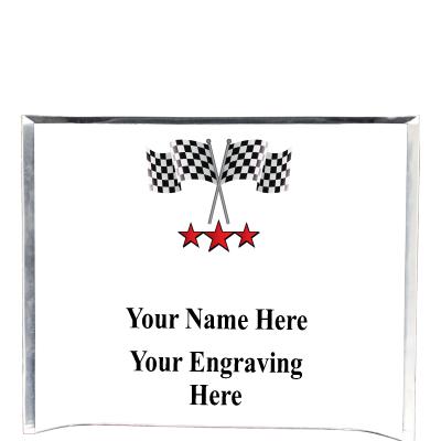 7"X5" YOUR LOGO CURVA ACRYLIC