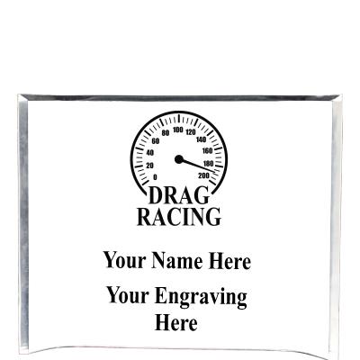 7"X5" YOUR LOGO CURVA ACRYLIC