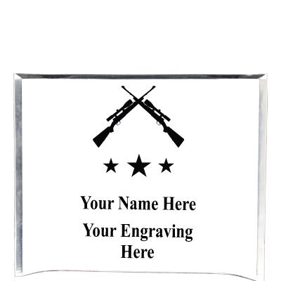 7"X5" YOUR LOGO CURVA ACRYLIC