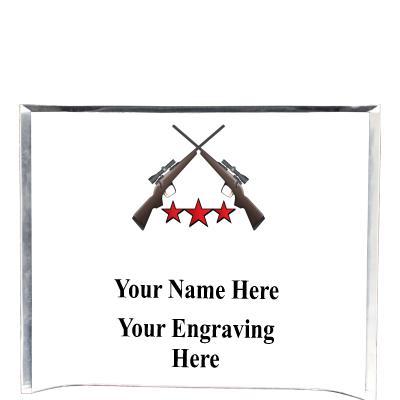 7"X5" YOUR LOGO CURVA ACRYLIC