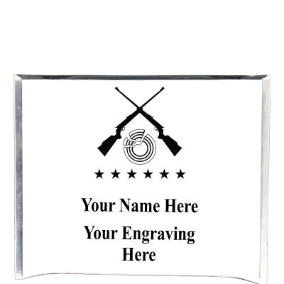 7"X5" YOUR LOGO CURVA ACRYLIC