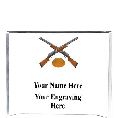 7"X5" YOUR LOGO CURVA ACRYLIC