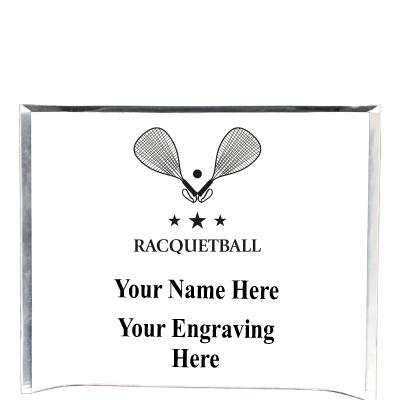 7"X5" YOUR LOGO CURVA ACRYLIC