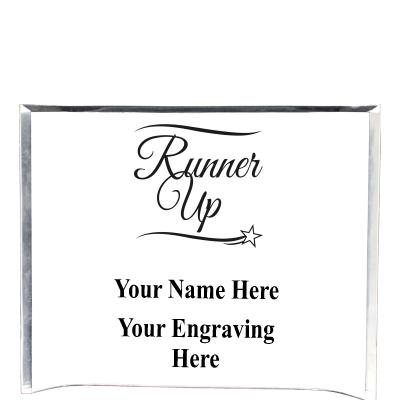 7"X5" YOUR LOGO CURVA ACRYLIC