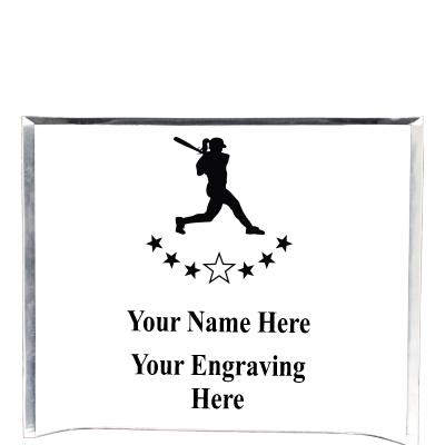 7"X5" YOUR LOGO CURVA ACRYLIC