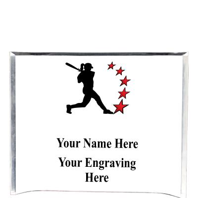 7"X5" YOUR LOGO CURVA ACRYLIC