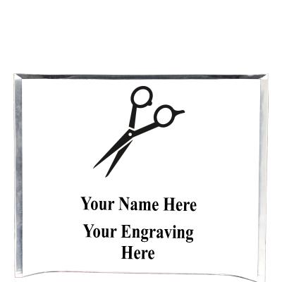 7"X5" YOUR LOGO CURVA ACRYLIC