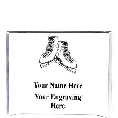 7"X5" YOUR LOGO CURVA ACRYLIC