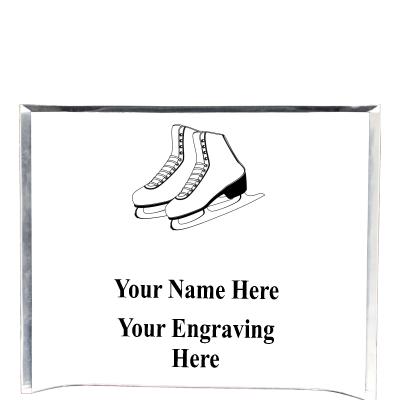 7"X5" YOUR LOGO CURVA ACRYLIC