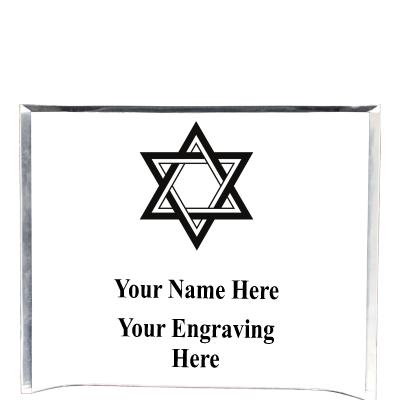 7"X5" YOUR LOGO CURVA ACRYLIC