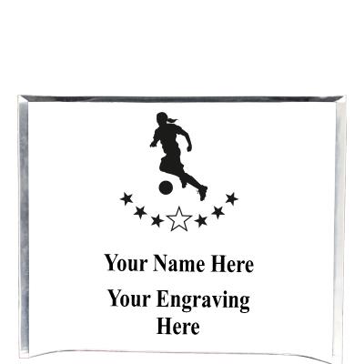 7"X5" YOUR LOGO CURVA ACRYLIC