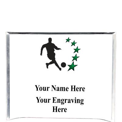 7"X5" YOUR LOGO CURVA ACRYLIC