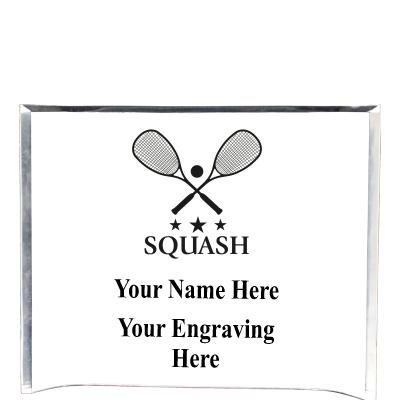 7"X5" YOUR LOGO CURVA ACRYLIC