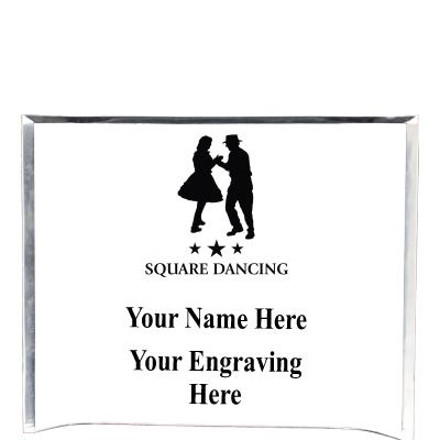 7"X5" YOUR LOGO CURVA ACRYLIC