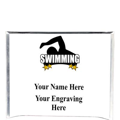 7"X5" YOUR LOGO CURVA ACRYLIC