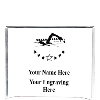 7"X5" YOUR LOGO CURVA ACRYLIC