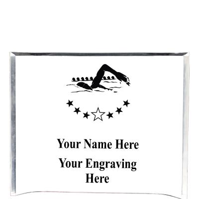 7"X5" YOUR LOGO CURVA ACRYLIC