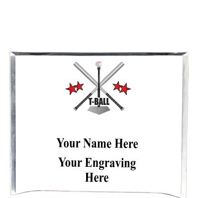 7"X5" YOUR LOGO CURVA ACRYLIC