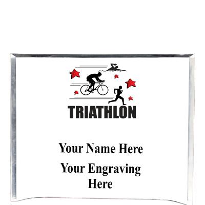 7"X5" YOUR LOGO CURVA ACRYLIC