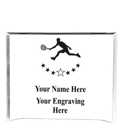 7"X5" YOUR LOGO CURVA ACRYLIC