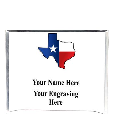 7"X5" YOUR LOGO CURVA ACRYLIC