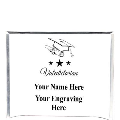 7"X5" YOUR LOGO CURVA ACRYLIC