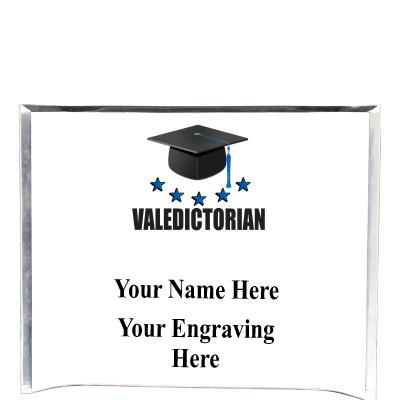 7"X5" YOUR LOGO CURVA ACRYLIC