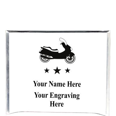 7"X5" YOUR LOGO CURVA ACRYLIC