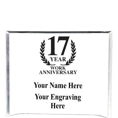 7"X5" YOUR LOGO CURVA ACRYLIC