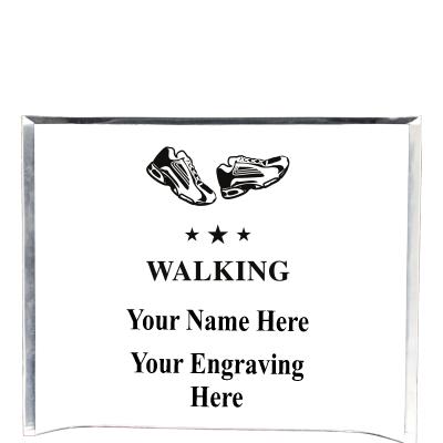 7"X5" YOUR LOGO CURVA ACRYLIC